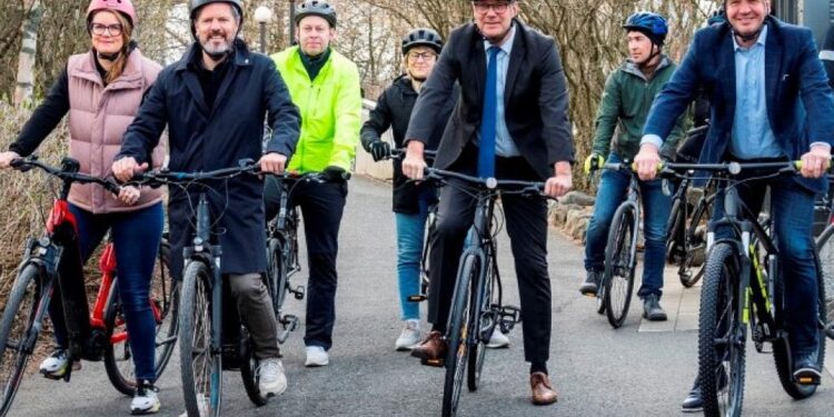 40 km af sérstökum hjólastígum í Reykjavík