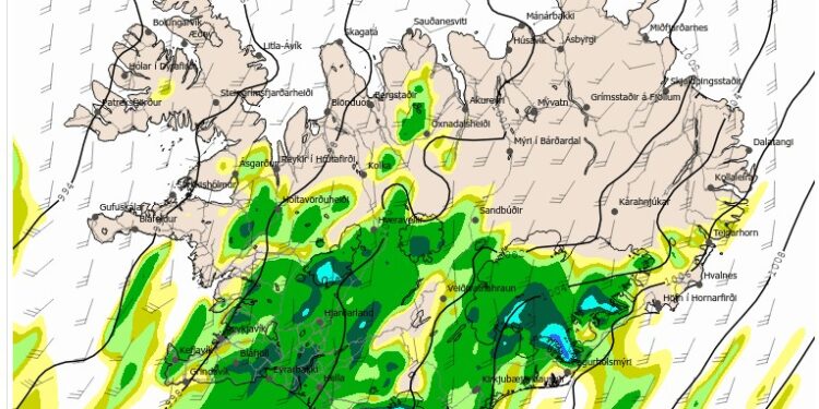 þetta veðurlag getur staðið út komandi viku