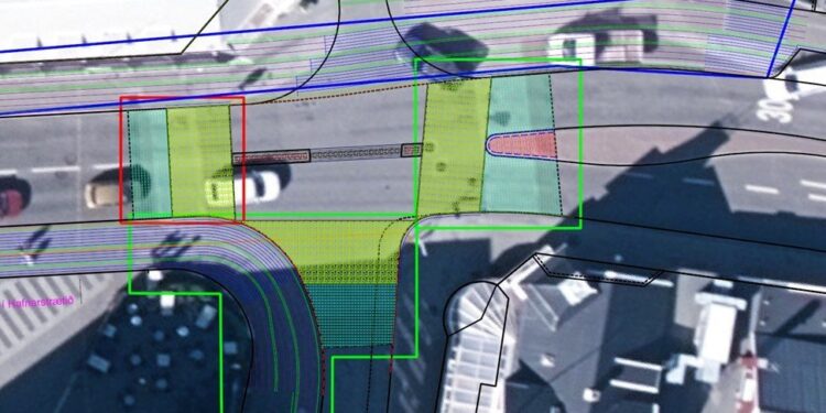 Áframhaldandi framkvæmdir við Kaupvangsstræti
