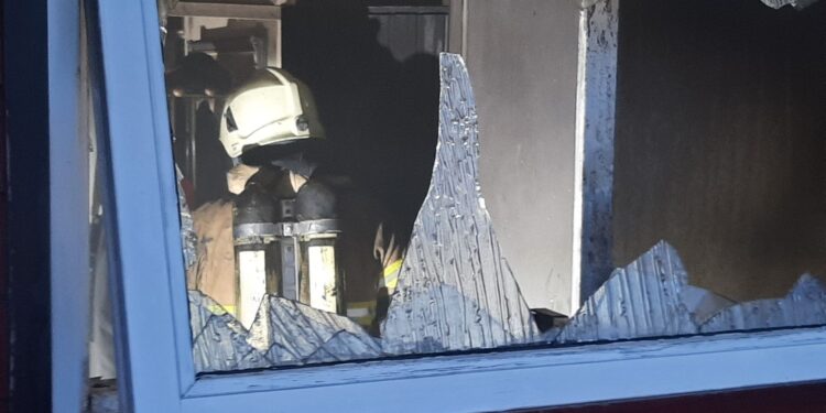 Eldur í einbýlishúsi í Garðabæ – Fjórum bjargað