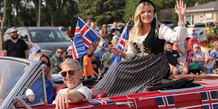 Áslaug Arna á Íslendingadeginum í Gimli