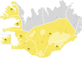 Veðurviðvörun – Fyrsta haustlægðin