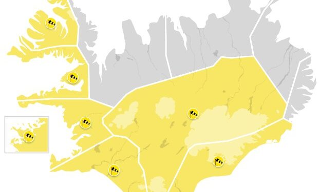 Veðurviðvörun – Fyrsta haustlægðin
