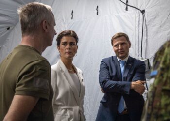 Ráðherra heimsótti nýtt neyðarsjúkrahús sem Íslendingar gáfu Úkraínu