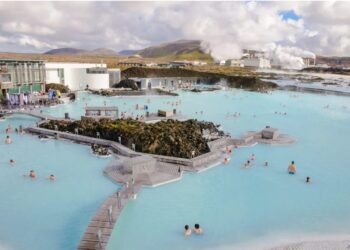 Sóttu óttaslegna gesti á hótelið við Bláa lónið