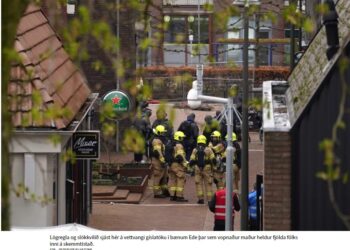 Gíslataka og sprengjuhótun í Hollandi