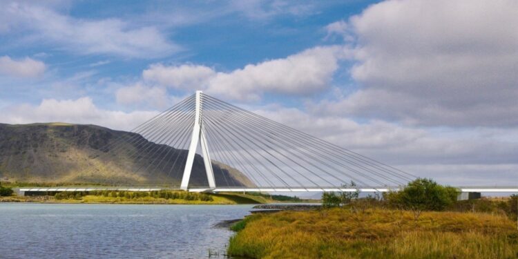 Eitt tilboð í byggingu Ölfusárbrúar