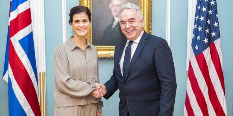 Stuðningur við Úkraínu efst á dagskrá á fundi með varautanríkisráðherra Bandaríkjanna