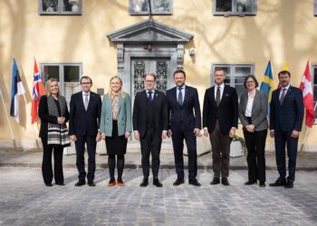 Stuðningur við Úkraínu efst á baugi á utanríkisráðherrafundi NB8-ríkjanna