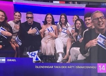 Ísland gaf Ísrael 8 stig