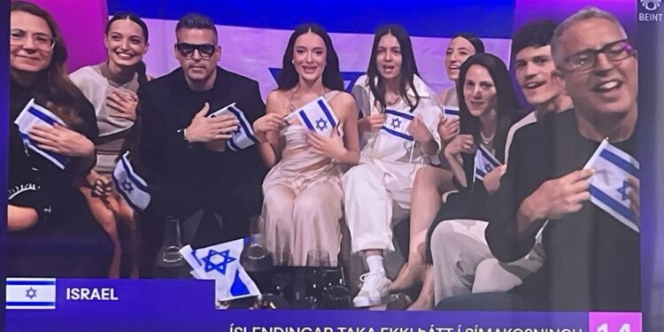 Ísland gaf Ísrael 8 stig