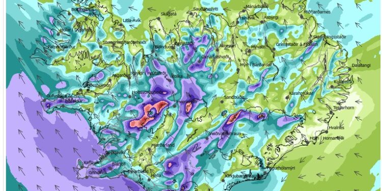 Stormviðvörun: Hugið að garðhúsgögnum og trampólínum