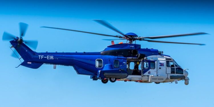 þyrlusveitin þrisvar kölluð út