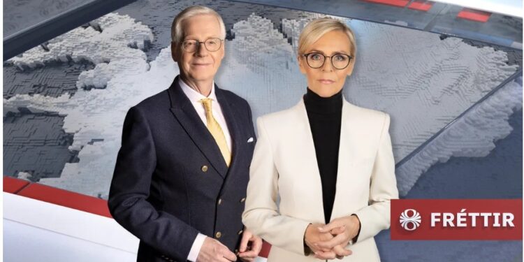 Kvöldfréttirnar klukkan 21 í sumar