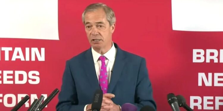 Farage vill breyta einmenningskjördæmakerfi Bretlands