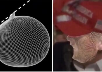 Tölvumynd sýnir að brot úr sekúndu bjargaði lífi Trumps