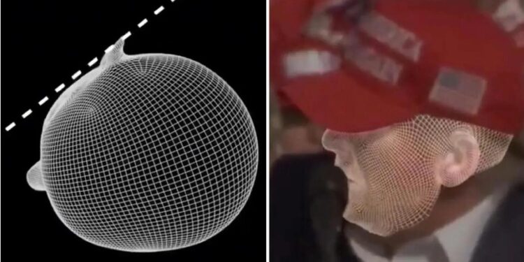 Tölvumynd sýnir að brot úr sekúndu bjargaði lífi Trumps