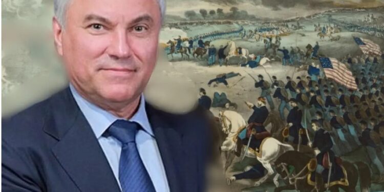 Forseti rússnesku Dúmunnar: Bandaríkin eru á barmi innanlandsstyrjaldar