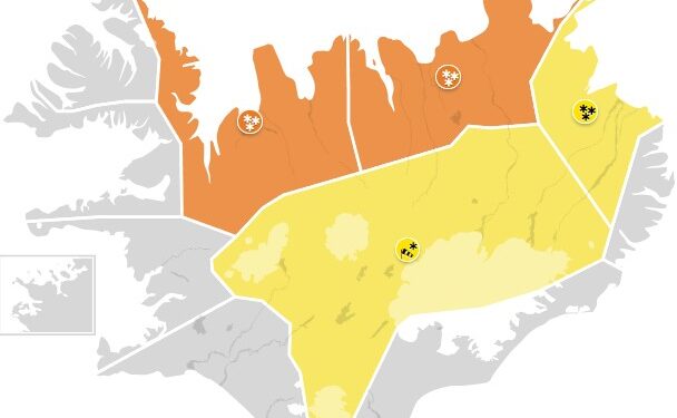 Slydda eða snjókoma til fjalla – Strekkings norðanátt