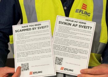 Eflinga varar við svikamyllu – Gervistéttarfélagi beitt til að skerða kjör starfsfólks