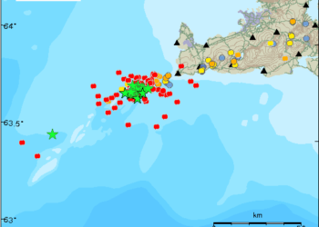 Skjálftinn fannst vel á SV-horninu