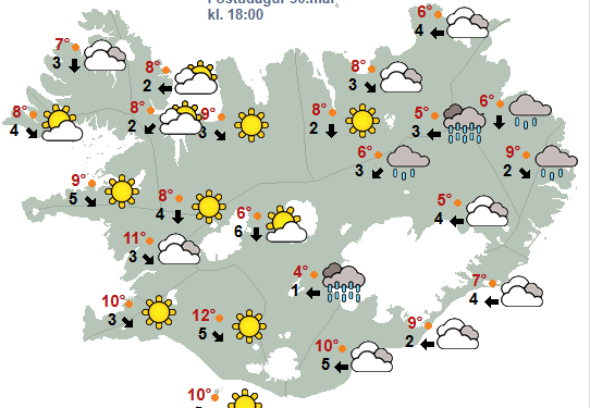 Næsta lægð nálgast