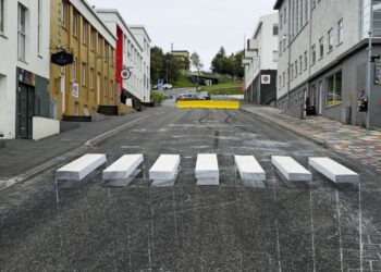 Þrívíddargangbraut á Akureyri