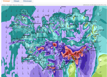 Lægð mun valda norðan óveðri