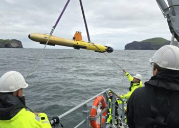 Rafstrengir kortlagðir í fyrstu verkefnum neðansjávarfars Landhelgisgæslunnar