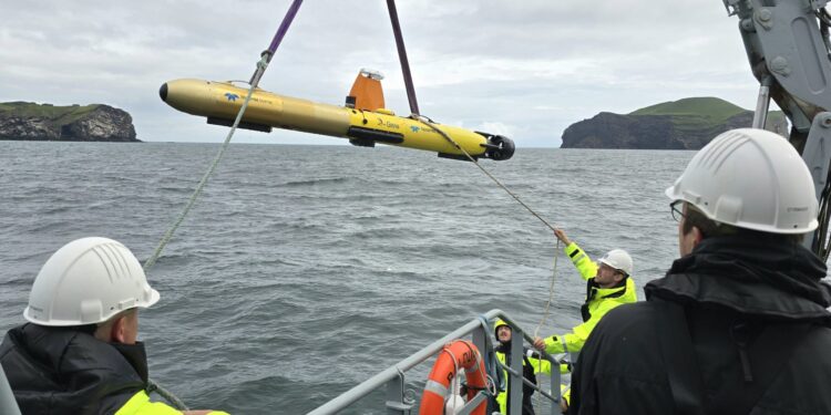 Rafstrengir kortlagðir í fyrstu verkefnum neðansjávarfars Landhelgisgæslunnar