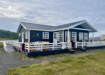 Veitingahúsið Eyri er fimm stjörnu og er við Hjalteyri