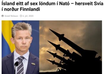 Íslenskir hermenn sagðir á leið til Finnlands