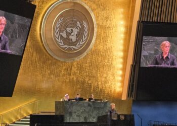 Utanríkisráðherra sótti ráðstefnu í New York um tveggja ríkja lausnina