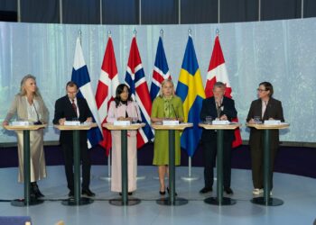 Stuðningur við Úkraínu í brennidepli á utanríkisráðherrafundi Norðurlandanna og Kanada