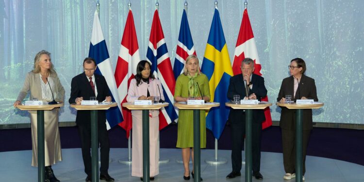 Stuðningur við Úkraínu í brennidepli á utanríkisráðherrafundi Norðurlandanna og Kanada