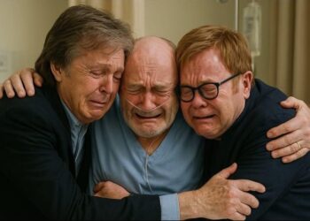 Paul McCartney og Elton John sungu fyrir Phil Collins