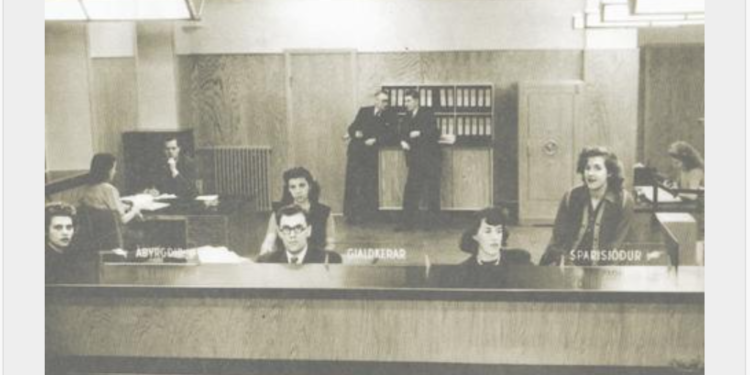 Játaði bankarán í Kópavogi fyrir 50 árum