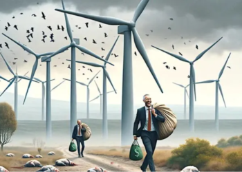 Vindorkan hefur eyðilagt landið