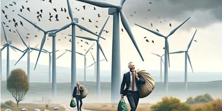 Vindorkan hefur eyðilagt landið