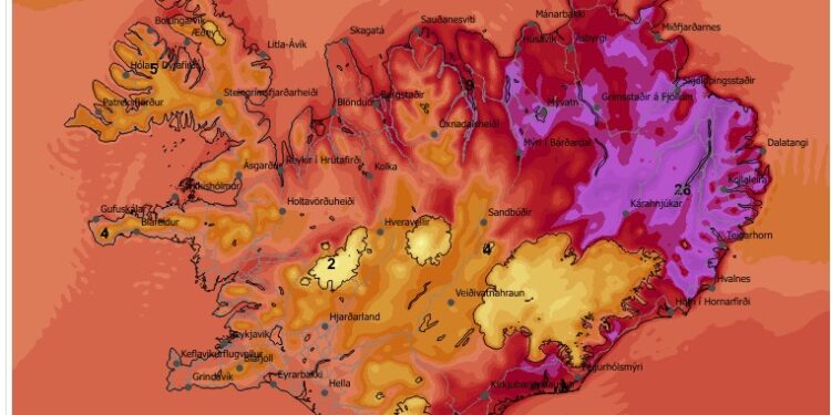 Allt að 28 stiga hiti