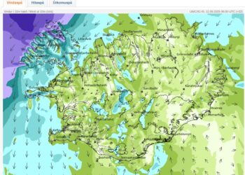 Lægðir eru á sveimi í kringum Ísland