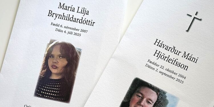 Misstu börn sín í sjálfsvígum og gagnrýna barnavernd