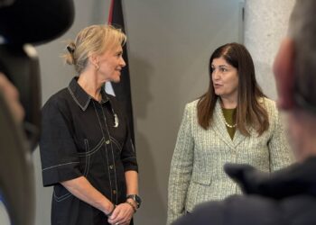 Utanríkisráðherra Palestínu í heimsókn á Íslandi