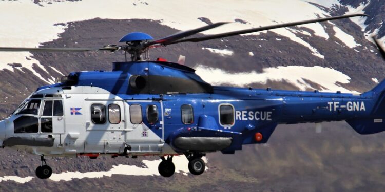 Þyrlan kölluð út vegna slyss og veikinda