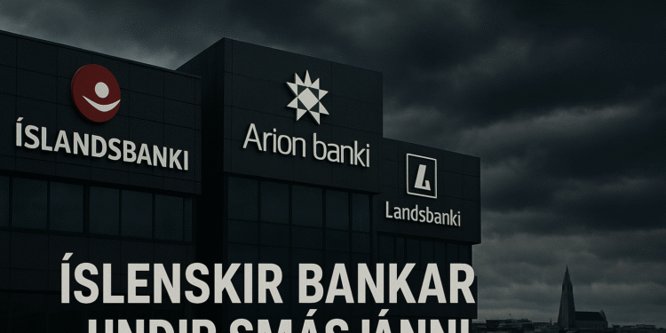 91% telja bankana ekki þjóna almenningi heldur stórfyrirtækjunum