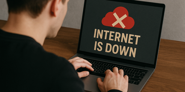 Margir íslenskir vefir liggja niðri