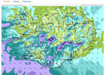 Rok um jólin og 13 stiga hiti á aðfangadag