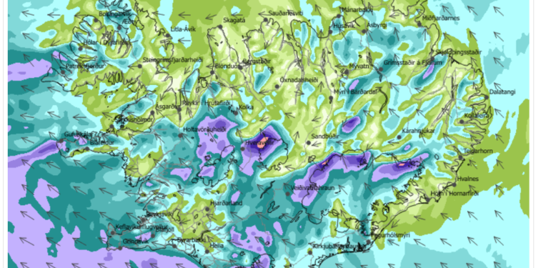 Rok um jólin og 13 stiga hiti á aðfangadag