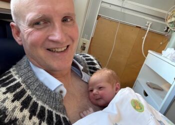 Eyjólfur Ármannsson og kona hans eignuðust stúlku