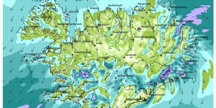 Viðvörun vegna veðurs